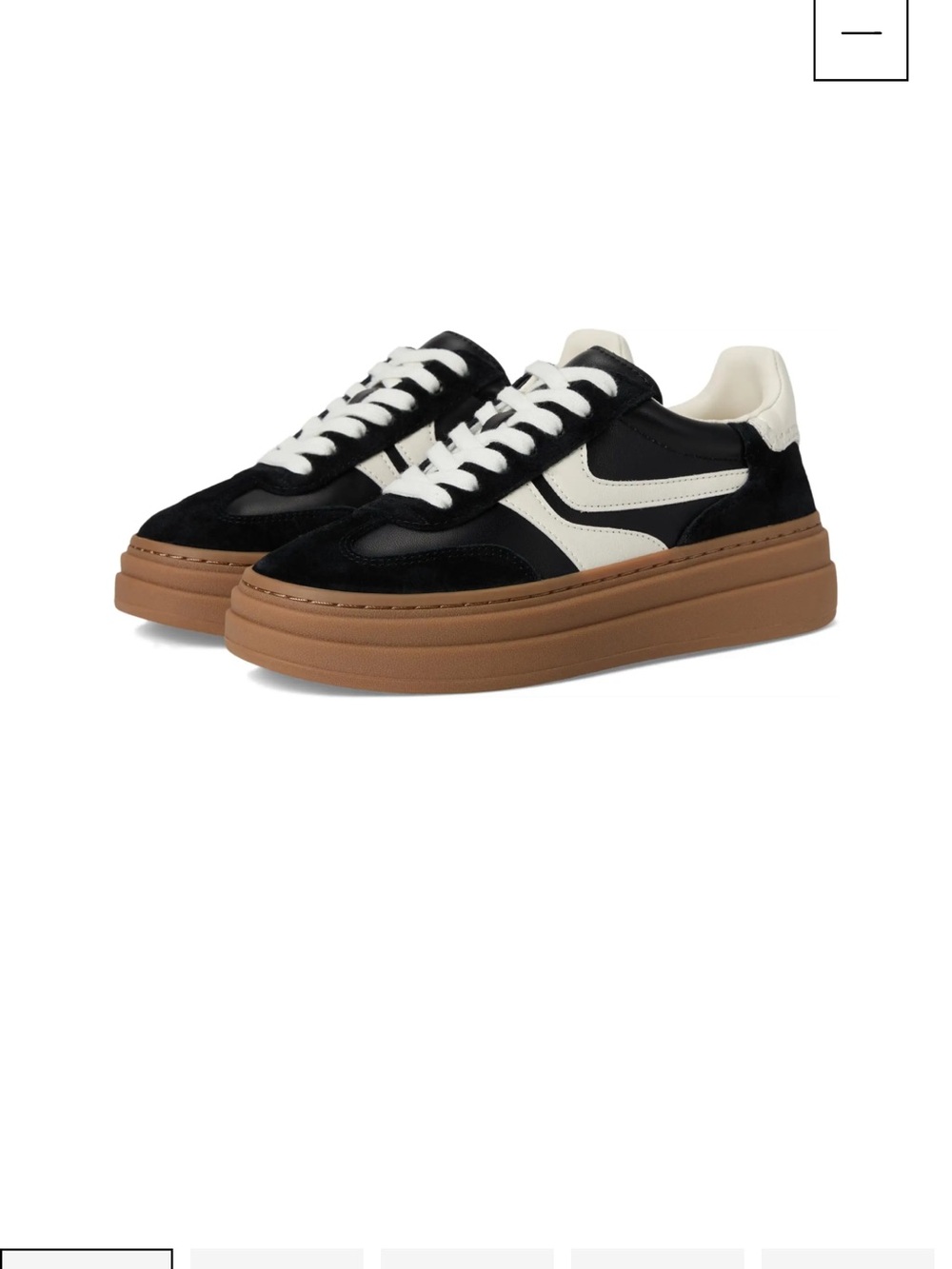 Steve Madden Dodge Platform Sneaker, Black